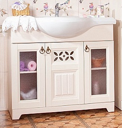 Бриклаер Тумба с раковиной Кантри 105 – фотография-1