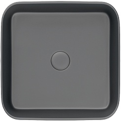 Iddis Раковина-чаша Bridge 39 BRIGM04i27 серая матовая – фотография-3