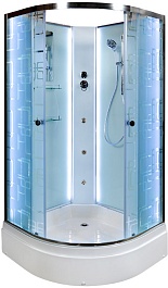 DTO Душевая кабина EM2710N LED с гидромассажем без крыши – фотография-1
