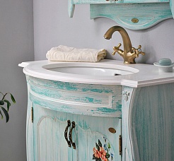 Атолл Тумба с раковиной Ривьера 80  heaven – фотография-5