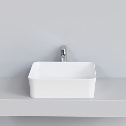 Ambassador Раковина накладная Conrad 38.8 белая – фотография-3