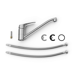 Tokito Смеситель для кухни TAKASE хром TOK-TAK-1012 – фотография-5