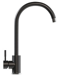 Mixline Смеситель для кухни 35к ML-GS15 (308) черный – фотография-3