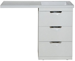 Misty Мебель для ванной Куба 50, 3 ящика R – фотография-6