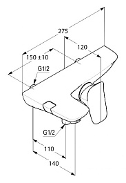 Kludi Смеситель "Ambienta 534450575" – фотография-3