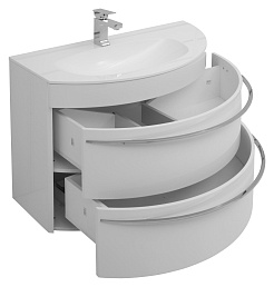 De Aqua Мебель для ванной Эскалада 100 L, зеркало Экстра EXT G 100 F – фотография-9