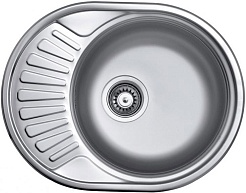 КромРус Мойка кухонная EC-457, 3.5" правая – фотография-1