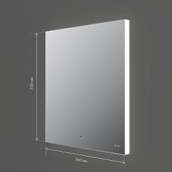 Am.Pm Зеркало X-Joy 65 с подсветкой – фотография-9