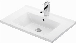 Brevita Тумба с раковиной Etna 65 белая – фотография-6