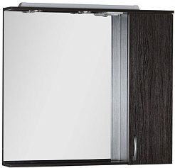 Aquanet Зеркальный шкаф "Донна 100" венге – фотография-1