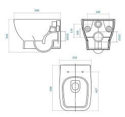 Santek Унитаз подвесной Нео ДС МЕ – фотография-2