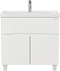 Onika Тумба с раковиной Стрим 80.12 белая – фотография-15