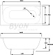 Byon Чугунная ванна BYON 13 160 см – картинка-14