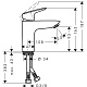 Hansgrohe Смеситель Logis 71101000 для раковины – фотография-10