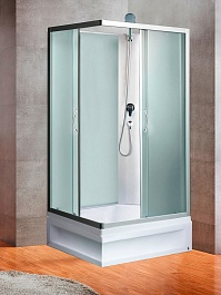 River Душевая кабина Quadro Б/К XL 120/80/41 MT – фотография-8