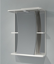 Какса-а Зеркальный шкаф Парус 55 с подсветкой – фотография-2