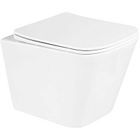 BelBagno Унитаз подвесной Due BB3103CHR/SC