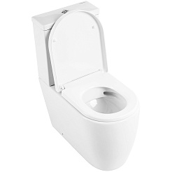 BelBagno Чаша унитаза напольного Marino BB105CPR P-trap, без сиденья – фотография-5