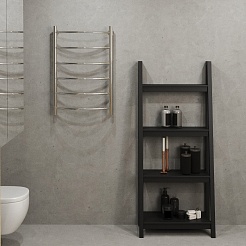 Aringa Полотенцесушитель водяной Бро 80x50 AR03029CH хром – фотография-4