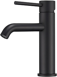 Milacio Смеситель для раковины Ultra MCU.550.GD черный матовый – фотография-1