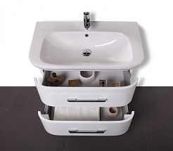 BelBagno Тумба с раковиной ALPINA 800 Bianco Lucido – фотография-4