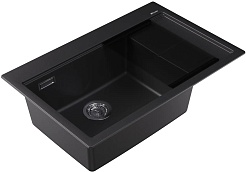 Florentina Мойка кухонная Россана 780 L антрацит – фотография-2