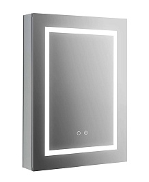 Aquatek Зеркало-шкаф 50 AQ7504-MLC с круговой подсветкой – фотография-1