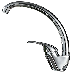 Frap Смеситель для кухни H03 F4103 хром – фотография-1