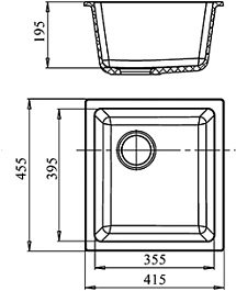 Ewigstein Мойка кухонная 3540 иней – фотография-3