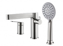 BelBagno Душевая система Delta DEL-BVD3-IN сатин – фотография-1