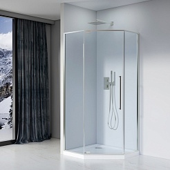 Black&White Душевой уголок Stellar Wind S815 CC 90x90 – фотография-3