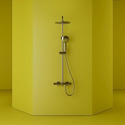 Sancos Душевая система Game с термостатическим смесителем хром SC3001CH – фотография-2