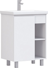 Vigo Мебель для ванной Milos 600-1-0 белая матовая – фотография-3