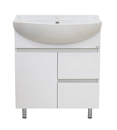 Misty Мебель для ванной Амур 60, ящики – фотография-2