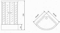 Timo Душевая кабина T-1180 – фотография-4
