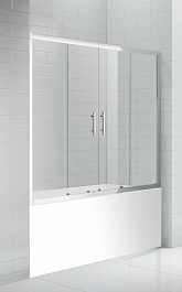 Cezares Шторка на ванну ECO-O-VF-2-170/145-C-Cr – фотография-1