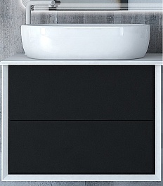 Cezares Тумба под раковину Bellagio 70 grafite – фотография-1