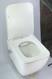 Esbano Унитаз Leon WBN подвесной безободковый с функцией биде белый – фотография-3