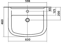 IFO Раковина "Orsa" RP411160100 – фотография-5