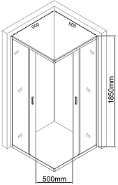 Aquanet Душевой уголок SE-900S – фотография-4