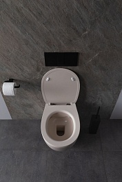 Allen Brau Унитаз подвесной Fantasy 4.11004.IV айвори с крышкой 4.11005.IV – фотография-10