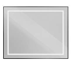 BelBagno Зеркало SPC-KRAFT-1000-800-SENS-NERO – фотография-1