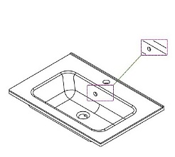 BelBagno Тумба с раковиной Kraft 39 50 подвесная Bianco Opaco – фотография-14