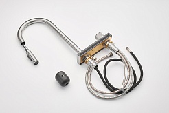 Milacio Смеситель для кухни Ultra MCU.556.SS нержавеющая сталь – фотография-5