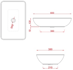 ArtCeram Раковина TAL001 – фотография-3