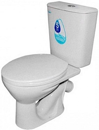 Santeri Унитаз-компакт "Орион" 413457 белый с краплением – фотография-1