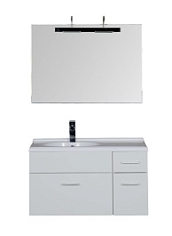 Aquanet Тумба с раковиной "Данте 90" L (156360+156361) – фотография-6