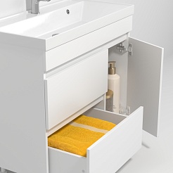 Водолей Мебель для ванной Best 90 белая – фотография-3