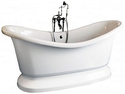 Фэма Ванна из литьевого мрамора Габриэлла на подиуме – фотография-1