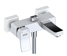 WasserKRAFT Смеситель для ванны "Aller 1061WHITE"